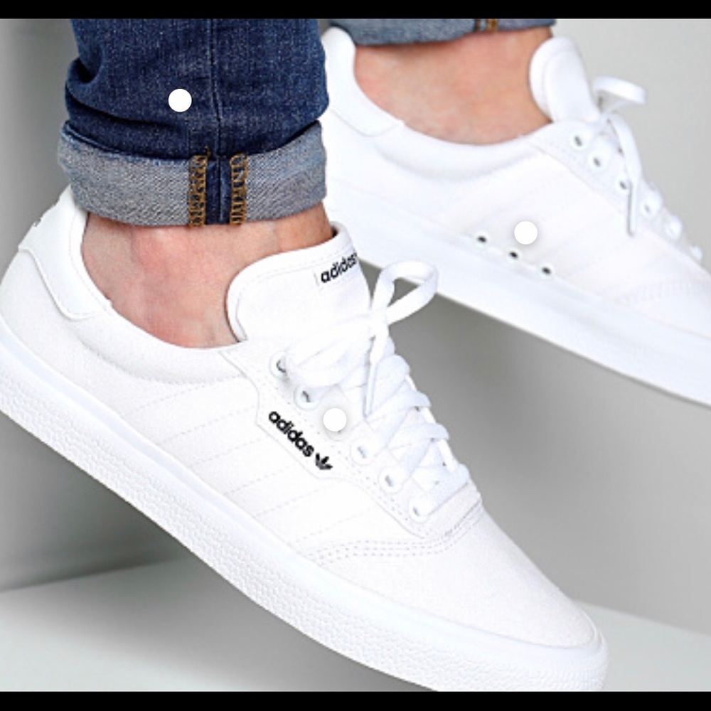 White adidas shoes 3MC VULC men 6.5